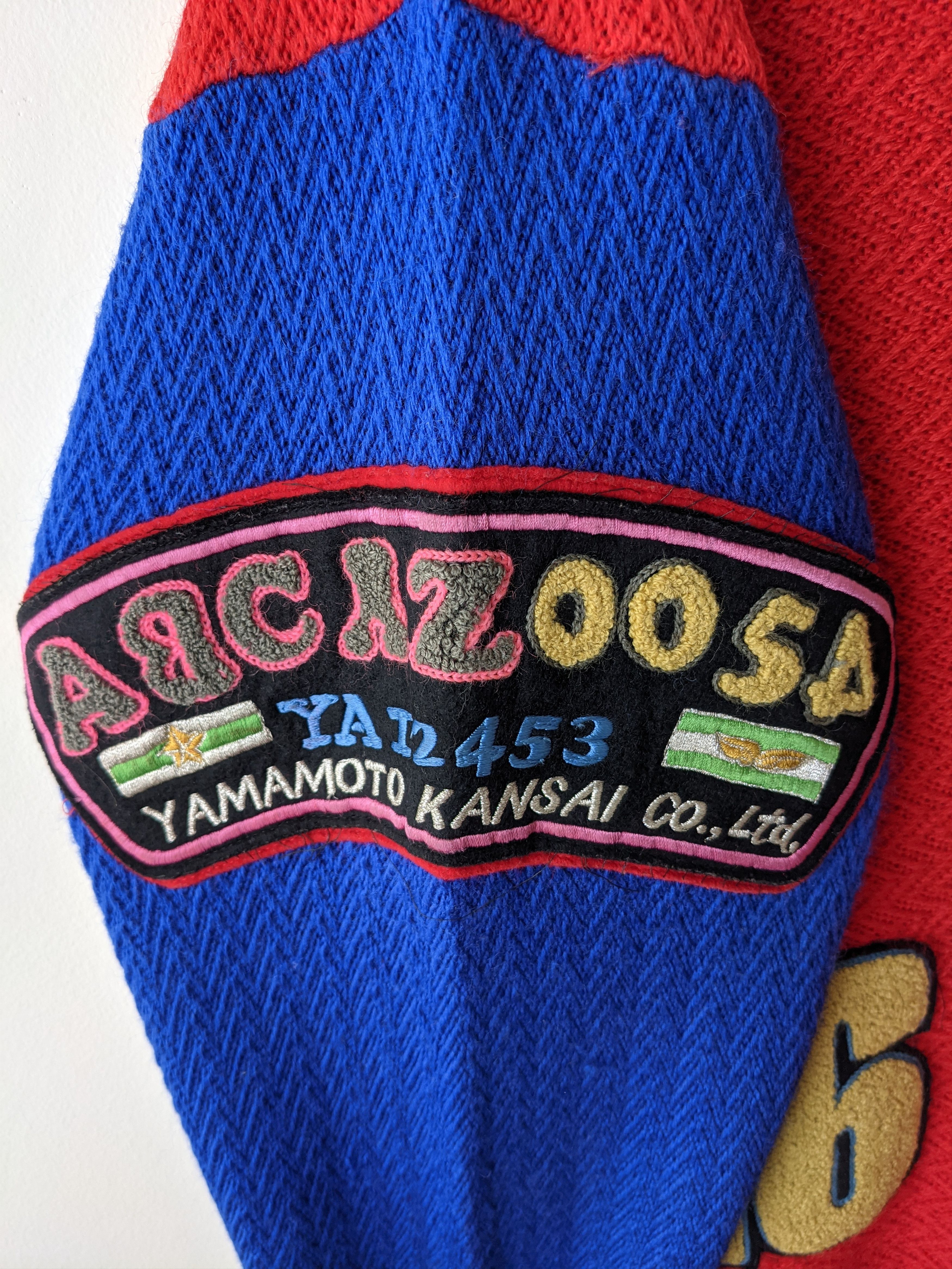 Kansai Yamamoto *RARE* KANSAI YAMAMOTO PATCH SWEATER Size US M / EU 48-50 / 2 - 4 Thumbnail