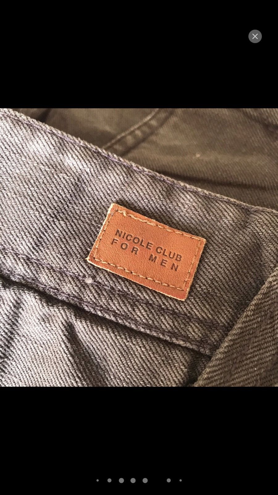 Nicole Club Nicole Club For Men Denim Flares Leather Pocket Size US 32 / EU 48 - 14 Thumbnail