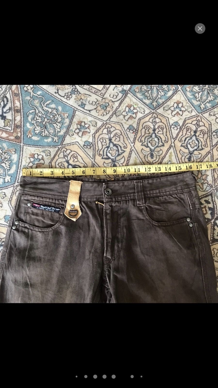 Nicole Club Nicole Club For Men Denim Flares Leather Pocket Size US 32 / EU 48 - 17 Thumbnail