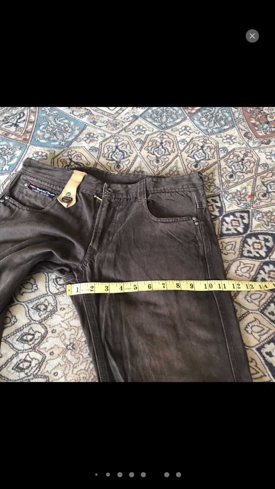 Nicole Club Nicole Club For Men Denim Flares Leather Pocket Size US 32 / EU 48 - 20 Thumbnail
