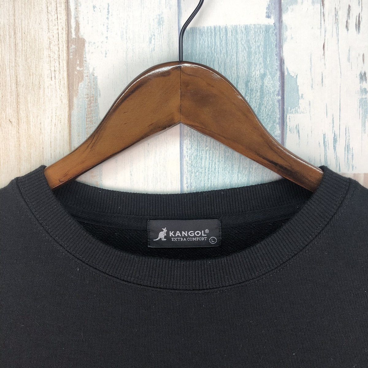 Kangol × Vintage Vintage Kangol Embroidery Logo Crop Sweatshirt Size US L / EU 52-54 / 3 - 5 Thumbnail