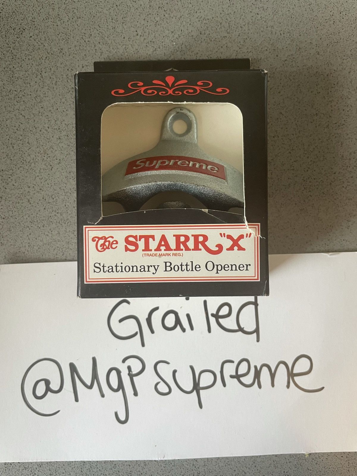 Supreme Starr X Sationary Bottle Opener | Grailed