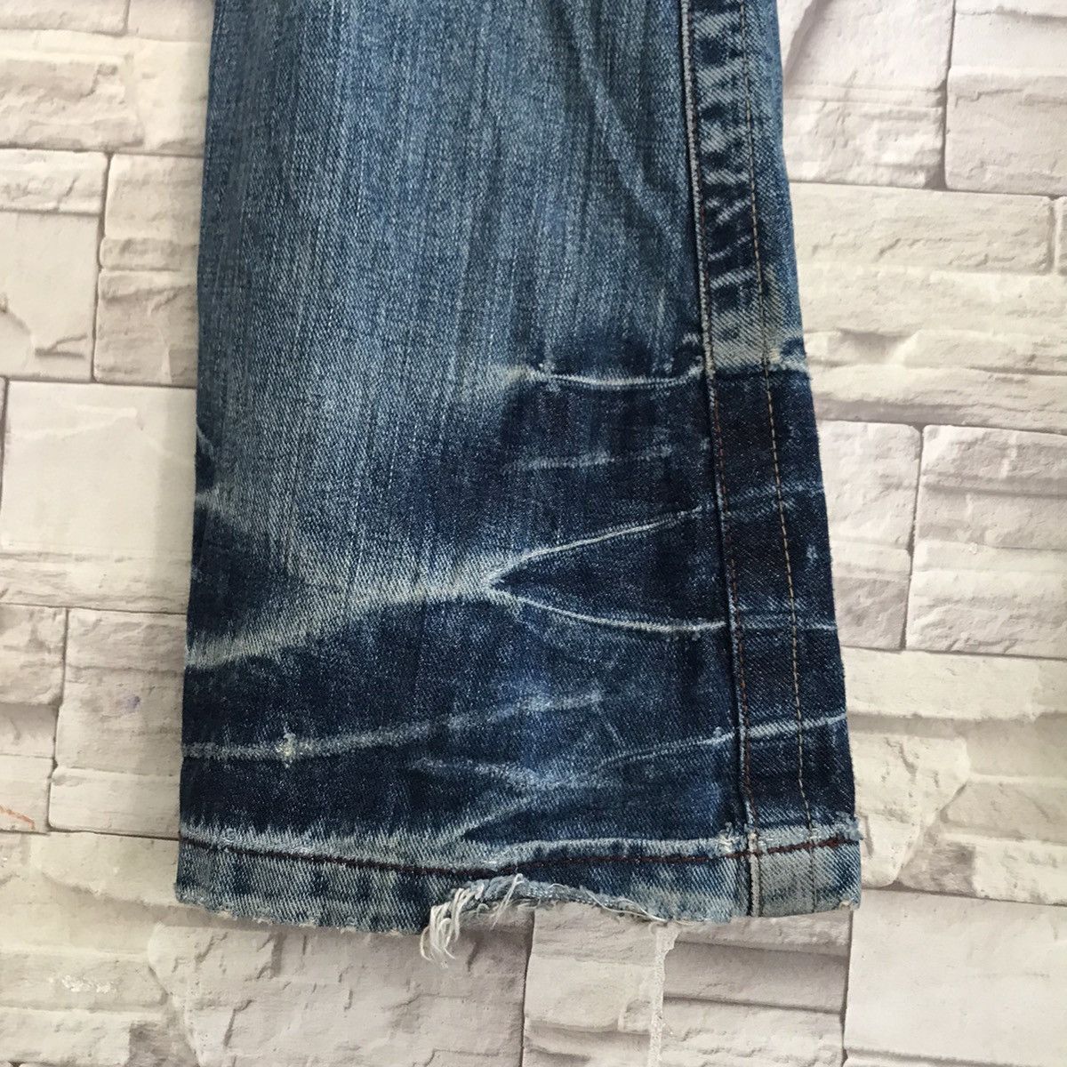 Japanese Brand Japanese Brand RATTLE TRAP Denim Flare Jeans Size US 34 / EU 50 - 9 Thumbnail