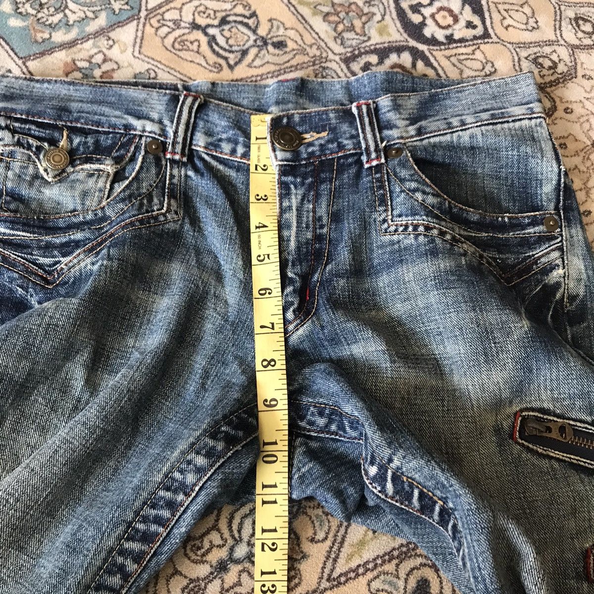 Japanese Brand Japanese Brand RATTLE TRAP Denim Flare Jeans Size US 34 / EU 50 - 14 Thumbnail