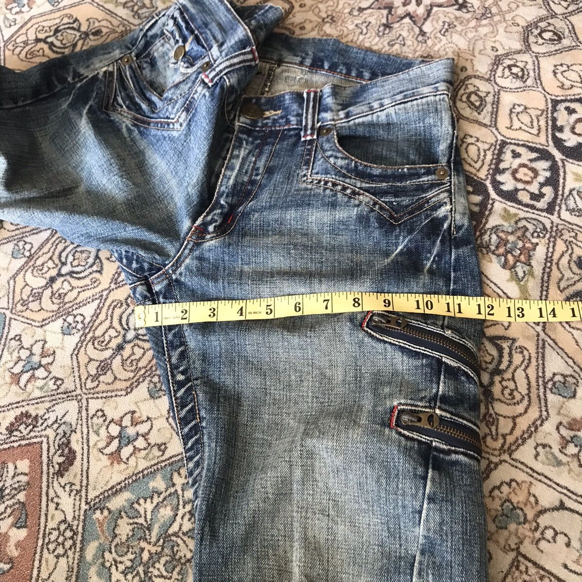 Japanese Brand Japanese Brand RATTLE TRAP Denim Flare Jeans Size US 34 / EU 50 - 18 Thumbnail