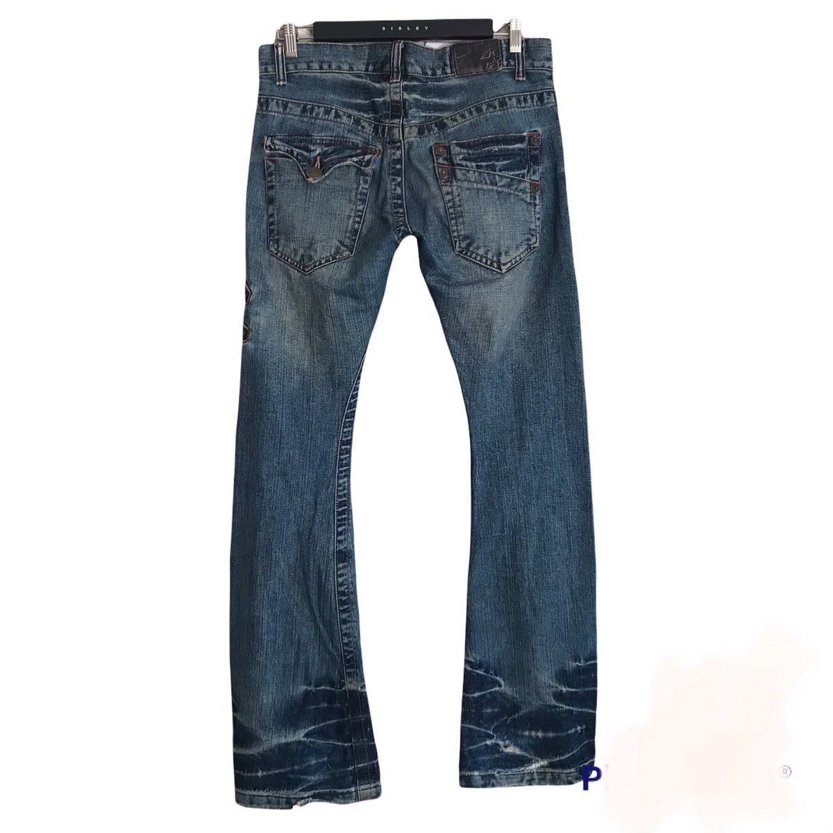 Japanese Brand Japanese Brand RATTLE TRAP Denim Flare Jeans Size US 34 / EU 50 - 2 Thumbnail