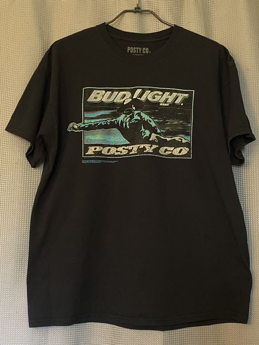 Budweiser Posty Co x Bud Light Tour Shirt Post Malone | Grailed