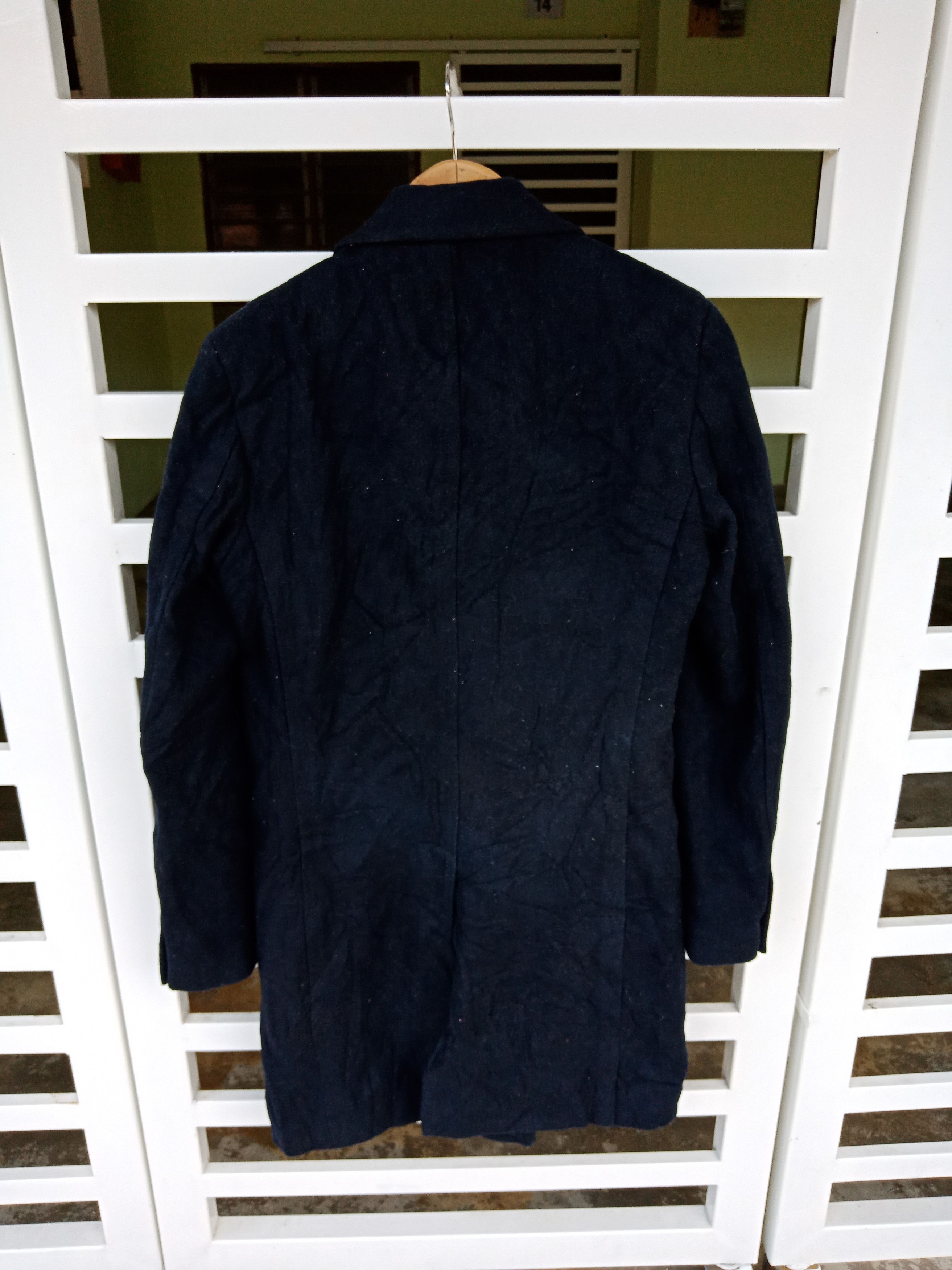 Neil Barrett Neil Barrett Long Wool Coat Size US M / EU 48-50 / 2 - 2 Thumbnail