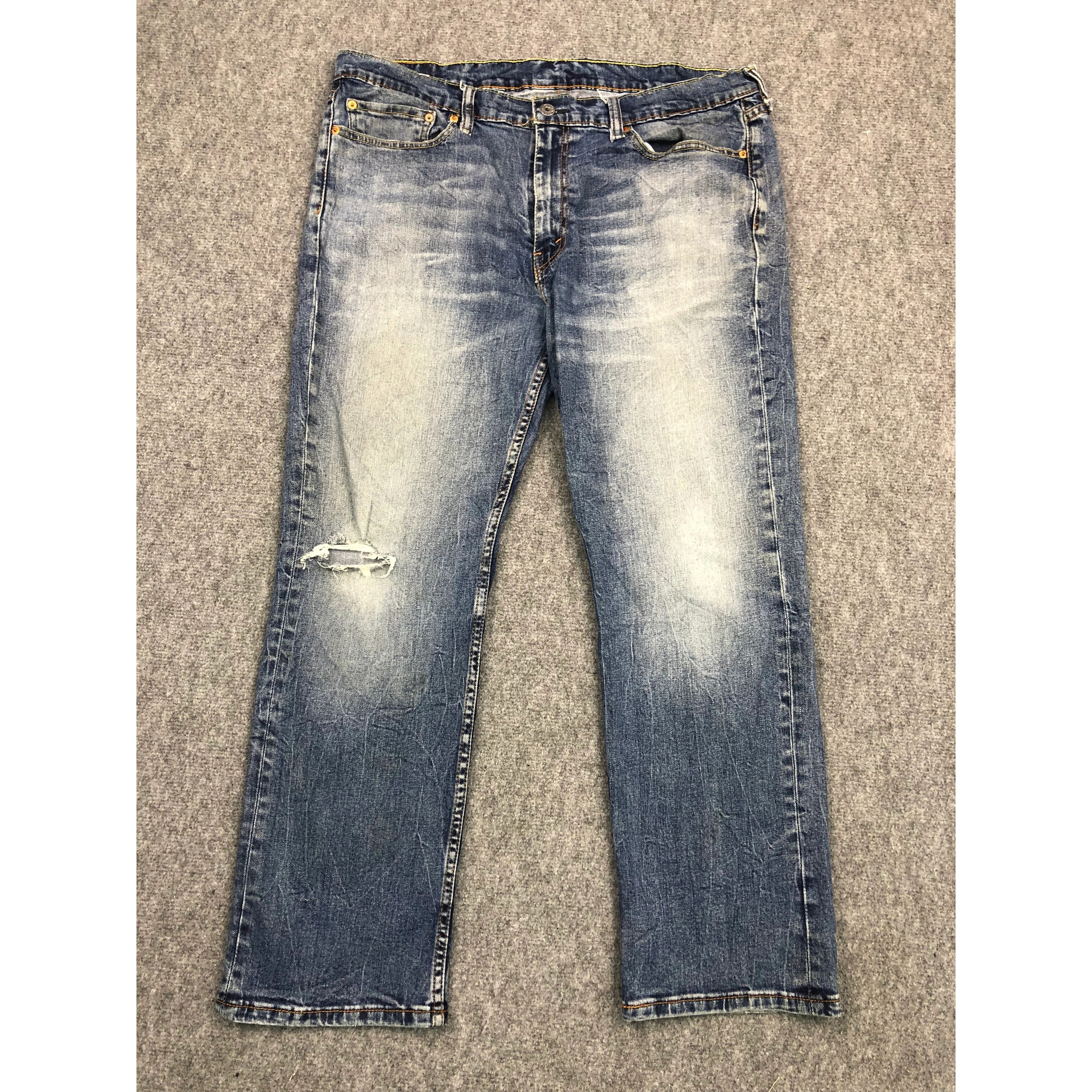 Levi's Vintage Levis 514 Blue Denim Jeans Lightwash DP0259 Size US 39 - 1 Thumbnail