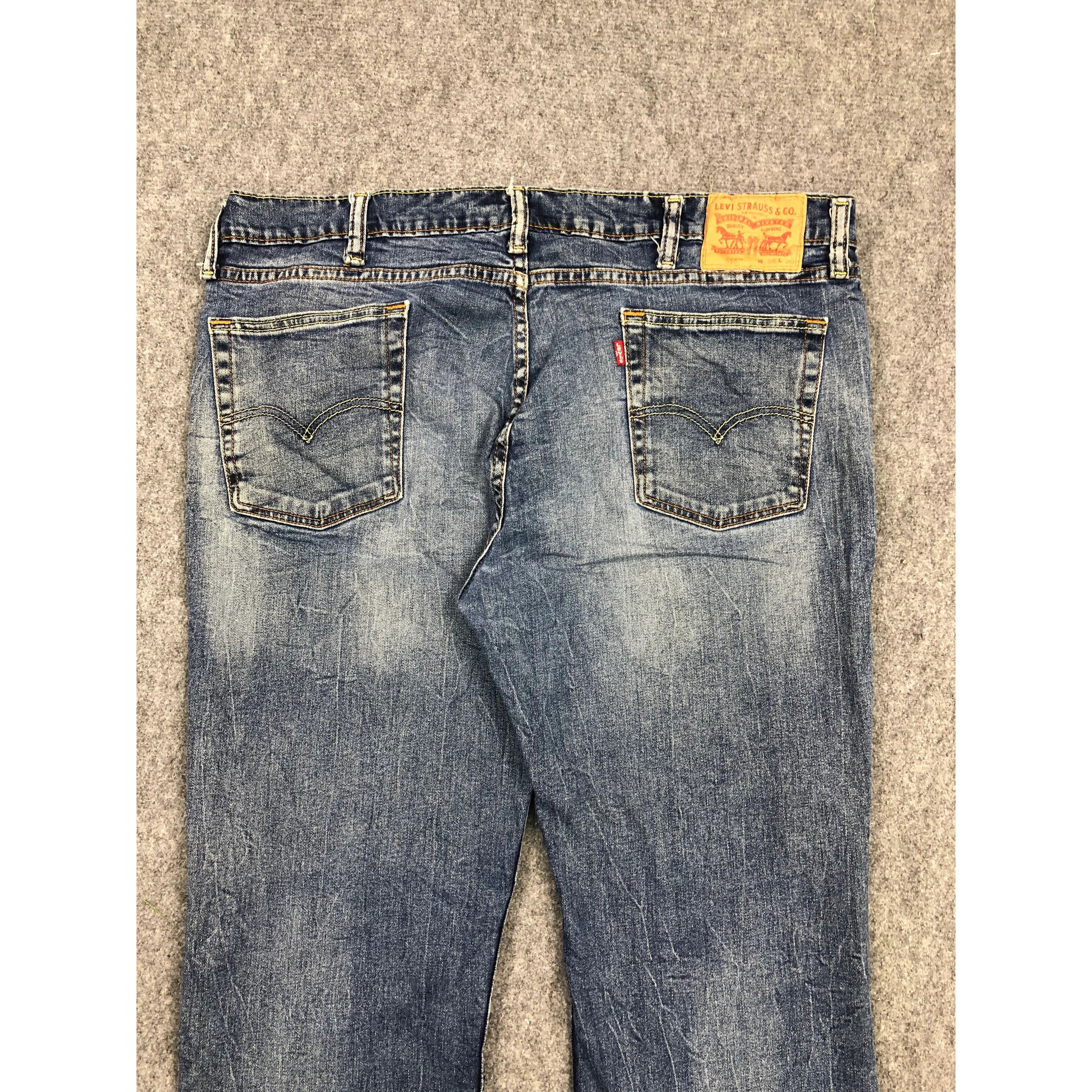 Levi's Vintage Levis 514 Blue Denim Jeans Lightwash DP0259 Size US 39 - 4 Thumbnail
