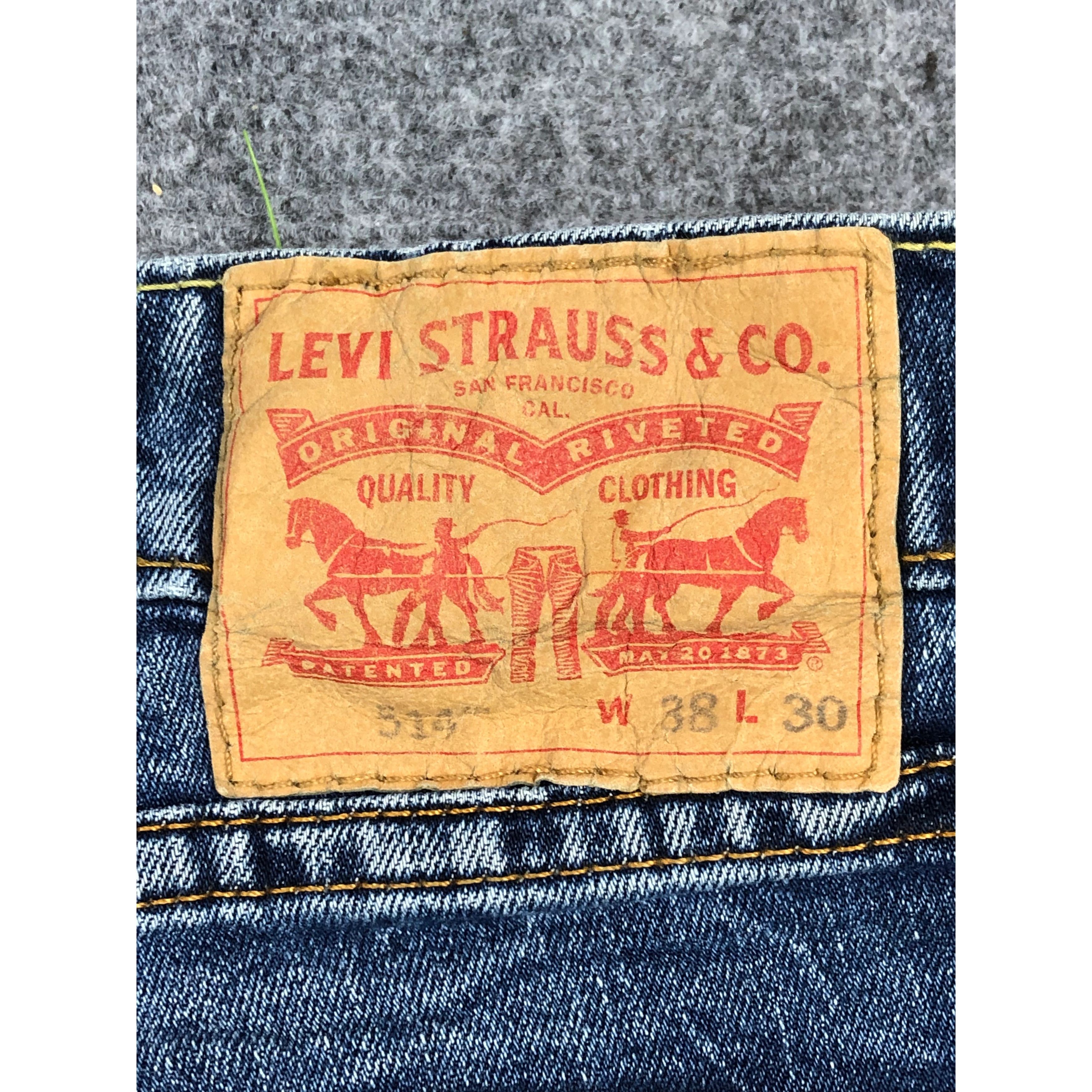 Levi's Vintage Levis 514 Blue Denim Jeans Lightwash DP0259 Size US 39 - 5 Thumbnail