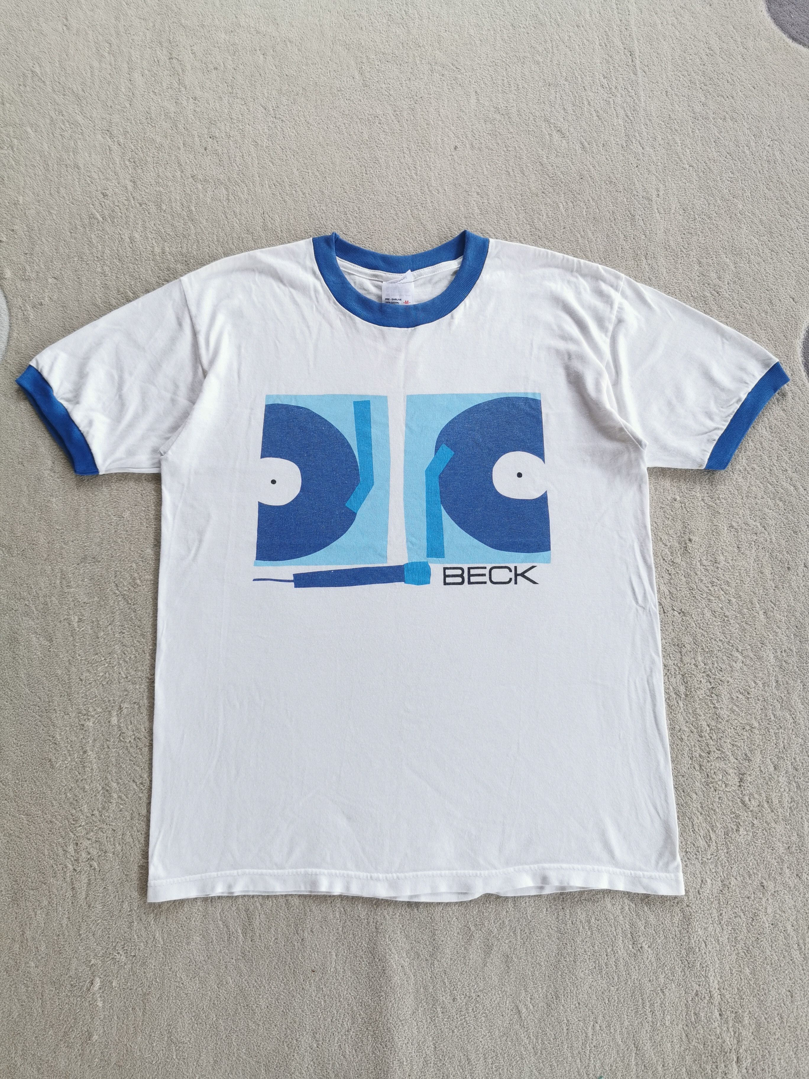 Band Tees × Vintage 90s Vintage Beck Band Shirt | Grailed