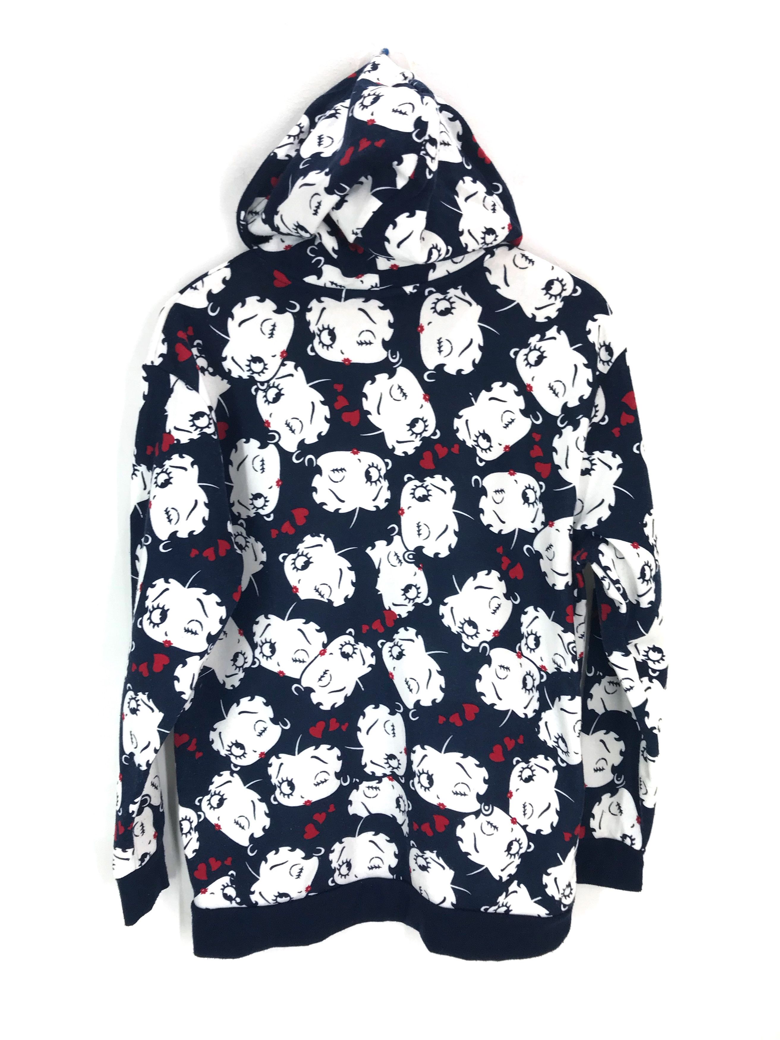 Cartoon Network Betty Boop All Over Print Hooded Sweater Size US M / EU 48-50 / 2 - 3 Thumbnail