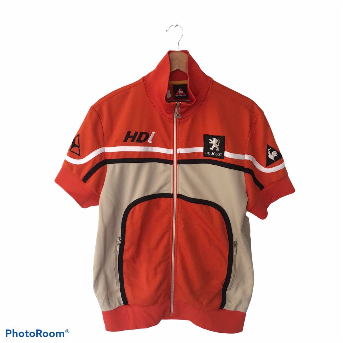 Le Coq Sportif x Peugeot uniform sports shop sleeve Jackets