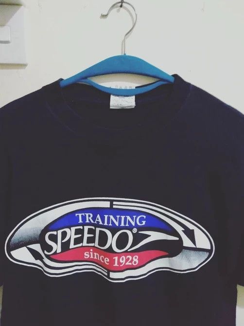 Speedo 🔥90s SPEEDO TEE OVAL LOGO T SHIRTS SUNFADED Size US M / EU 48-50 / 2 - 2 Thumbnail
