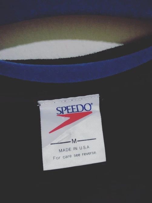 Speedo 🔥90s SPEEDO TEE OVAL LOGO T SHIRTS SUNFADED Size US M / EU 48-50 / 2 - 5 Thumbnail