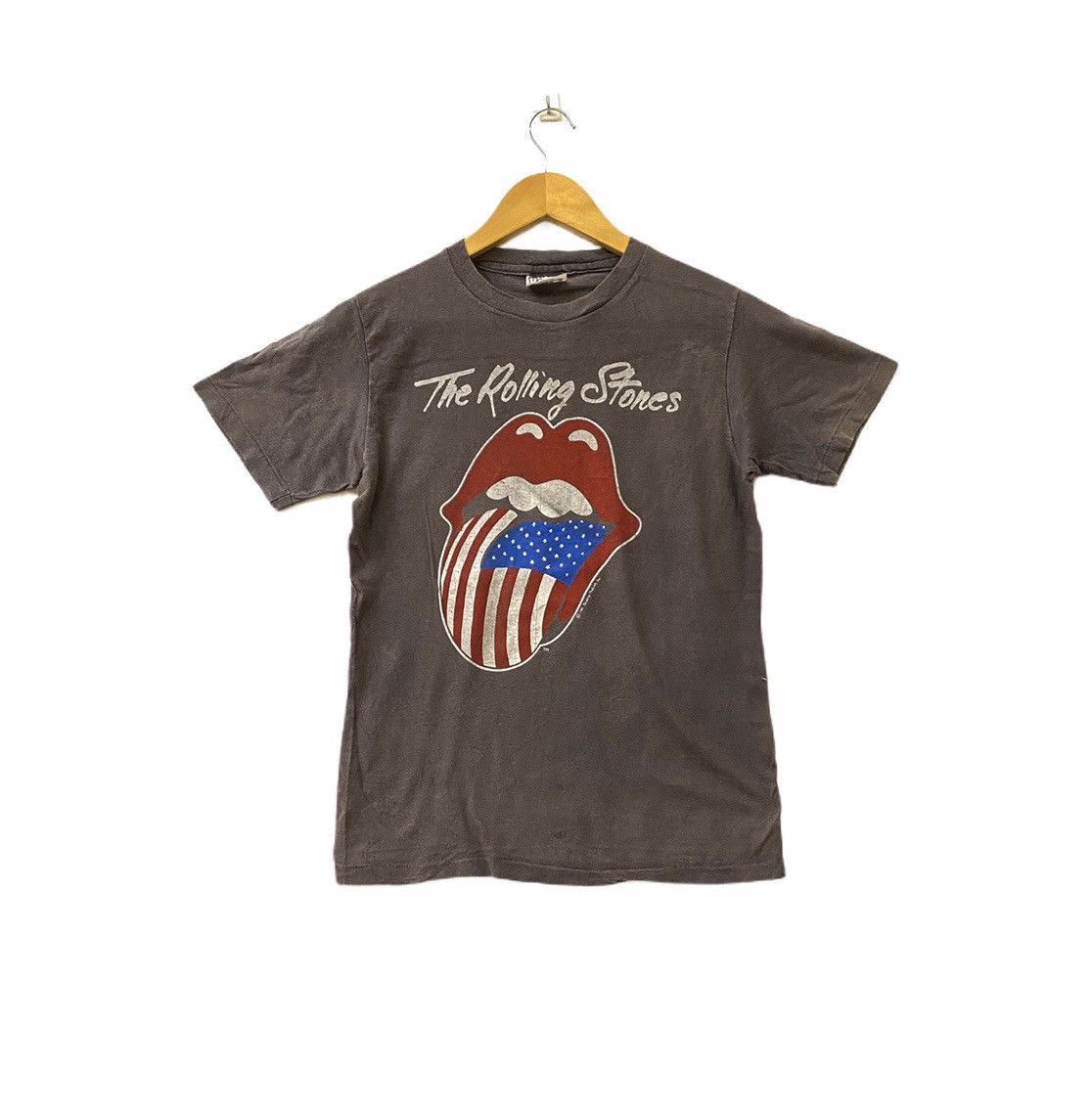 Band Tees vintage 1981 THE ROLLING STONES north american tour t-shirts Size US S / EU 44-46 / 1 - 1 Thumbnail