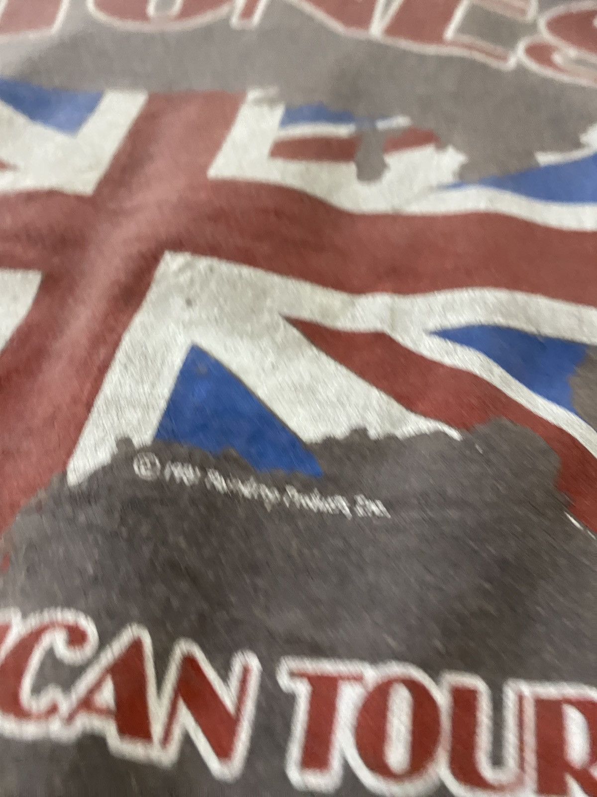 Band Tees vintage 1981 THE ROLLING STONES north american tour t-shirts Size US S / EU 44-46 / 1 - 8 Thumbnail