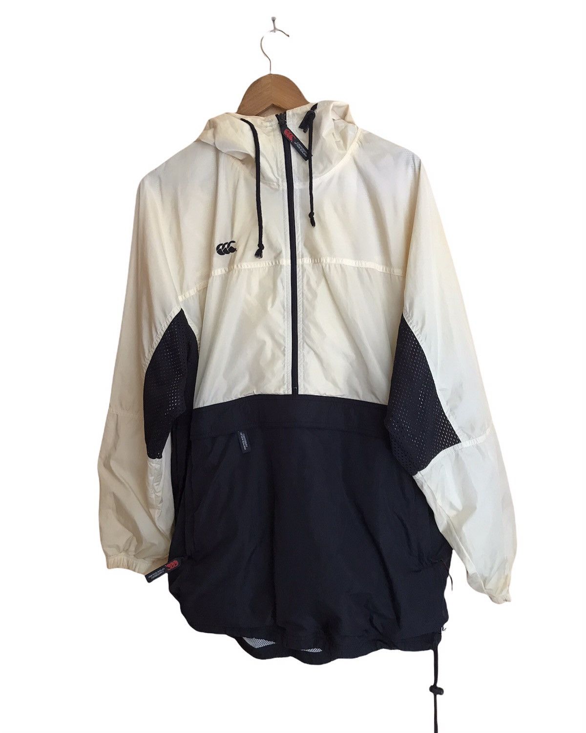 RARE VINTAGE CANTERBURY OF NEW ZEALAND HALF ZIPPER JACKET