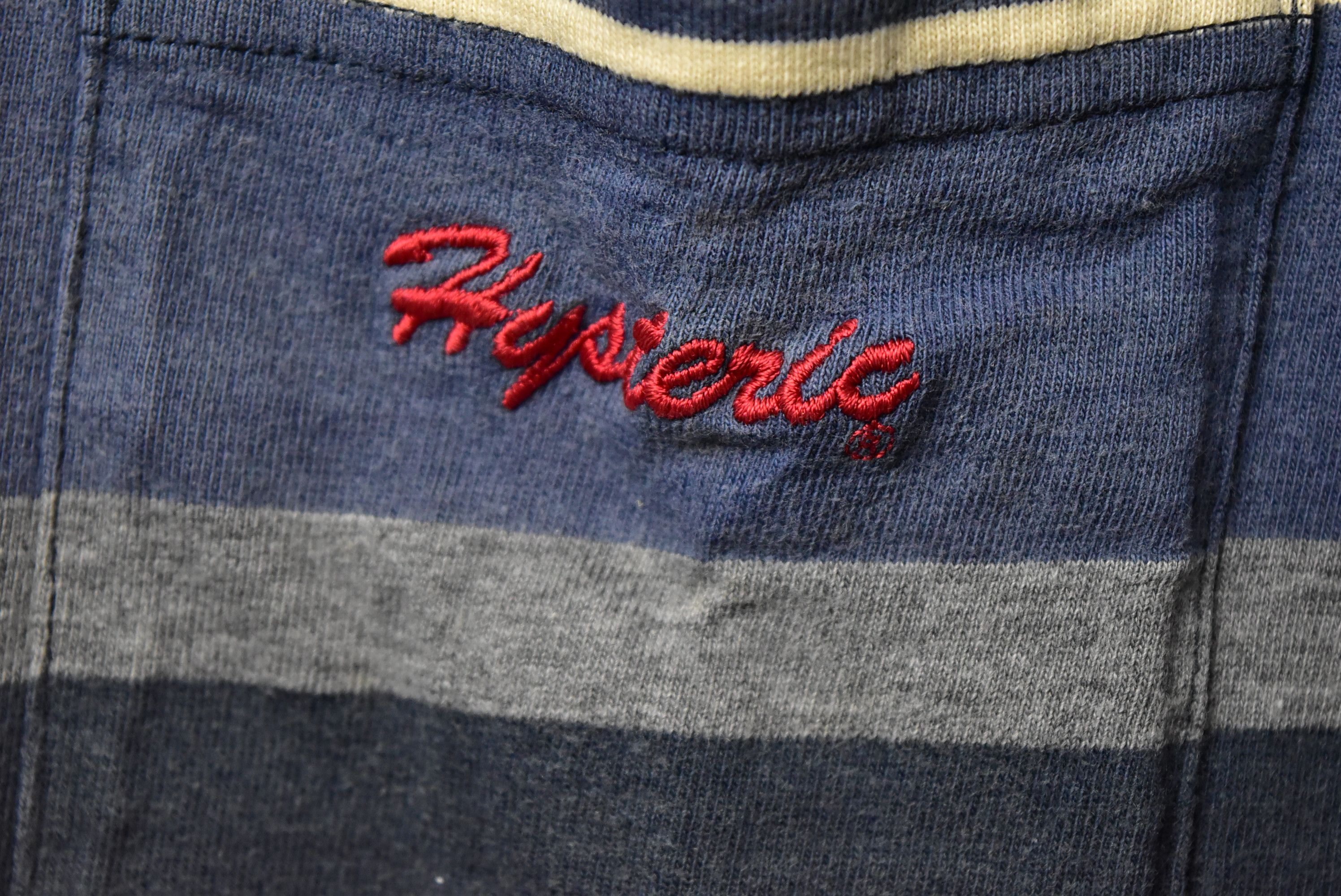 Hysteric Glamour HYSTERIC GLAMOUR/stripe polo shirt/14595 - 0706 40.35 Size US M / EU 48-50 / 2 - 8 Thumbnail