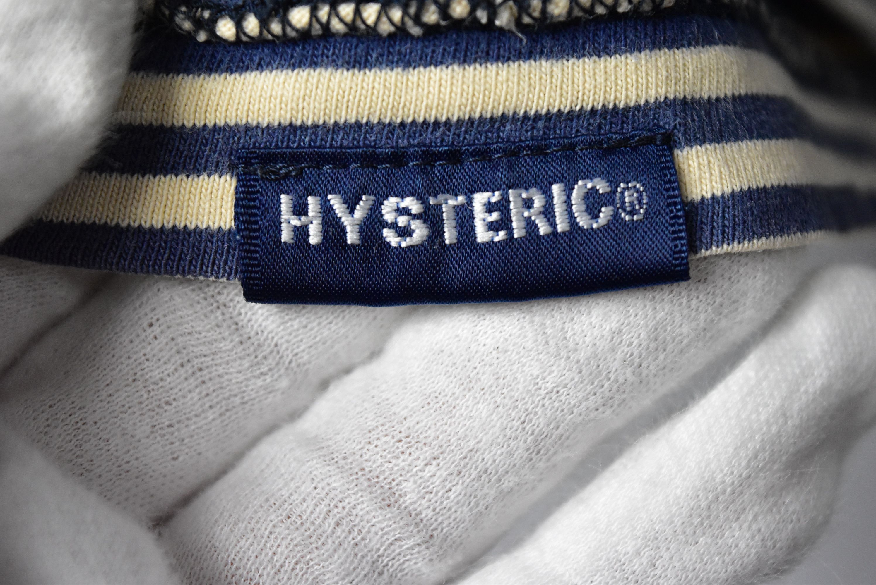 Hysteric Glamour HYSTERIC GLAMOUR/stripe polo shirt/14595 - 0706 40.35 Size US M / EU 48-50 / 2 - 11 Thumbnail