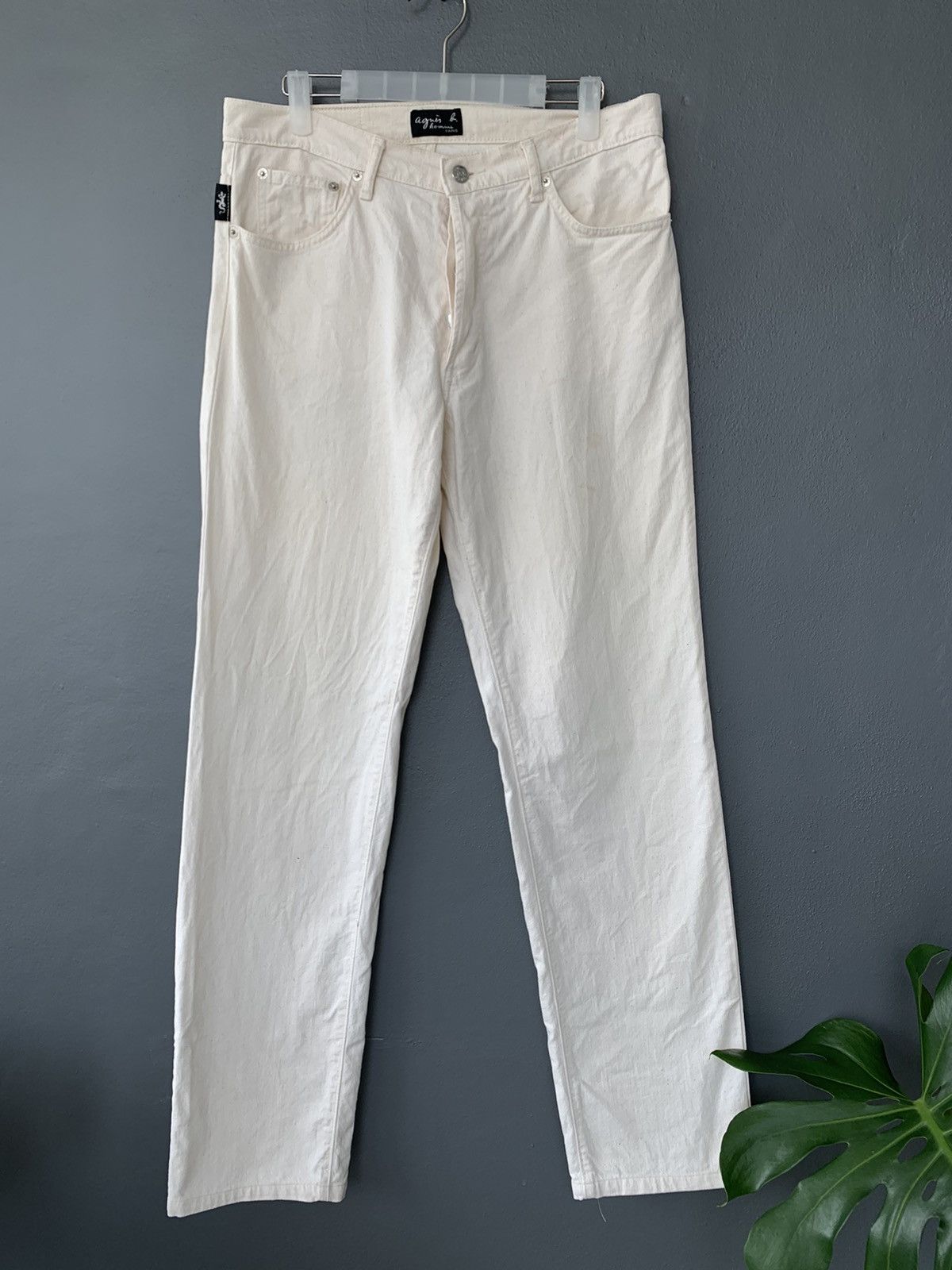 AGNES B HOMME PARIS DENIM JEANS