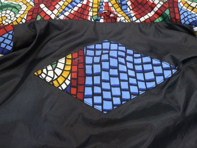 Vintage Vtg 90's Giacca Sport Mosaic Winged Jacket Size US L / EU 52-54 / 3 - 6 Thumbnail