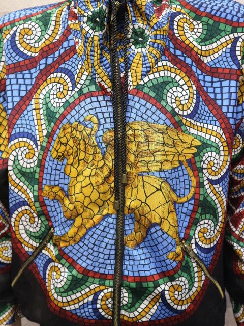Vintage Vtg 90's Giacca Sport Mosaic Winged Jacket Size US L / EU 52-54 / 3 - 2 Thumbnail