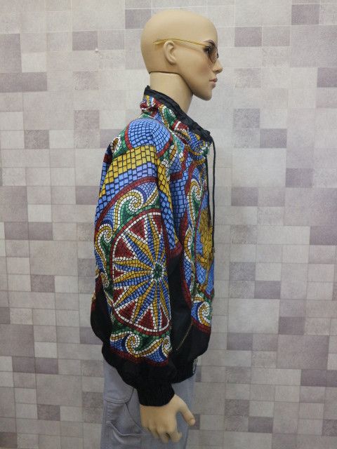 Vintage Vtg 90's Giacca Sport Mosaic Winged Jacket Size US L / EU 52-54 / 3 - 5 Thumbnail