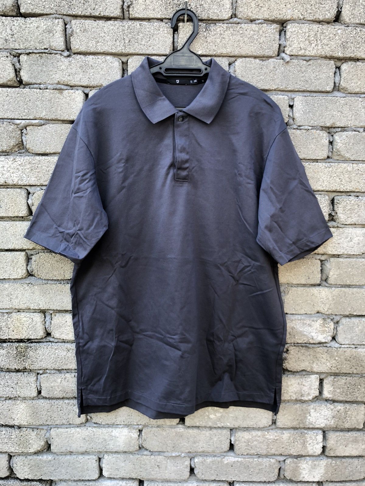 Jil Sander × Uniqlo UNIQLO x +J RELAXED FIT SHORT-SLEEVE POLO SHIRT Size US L / EU 52-54 / 3 - 1 Thumbnail