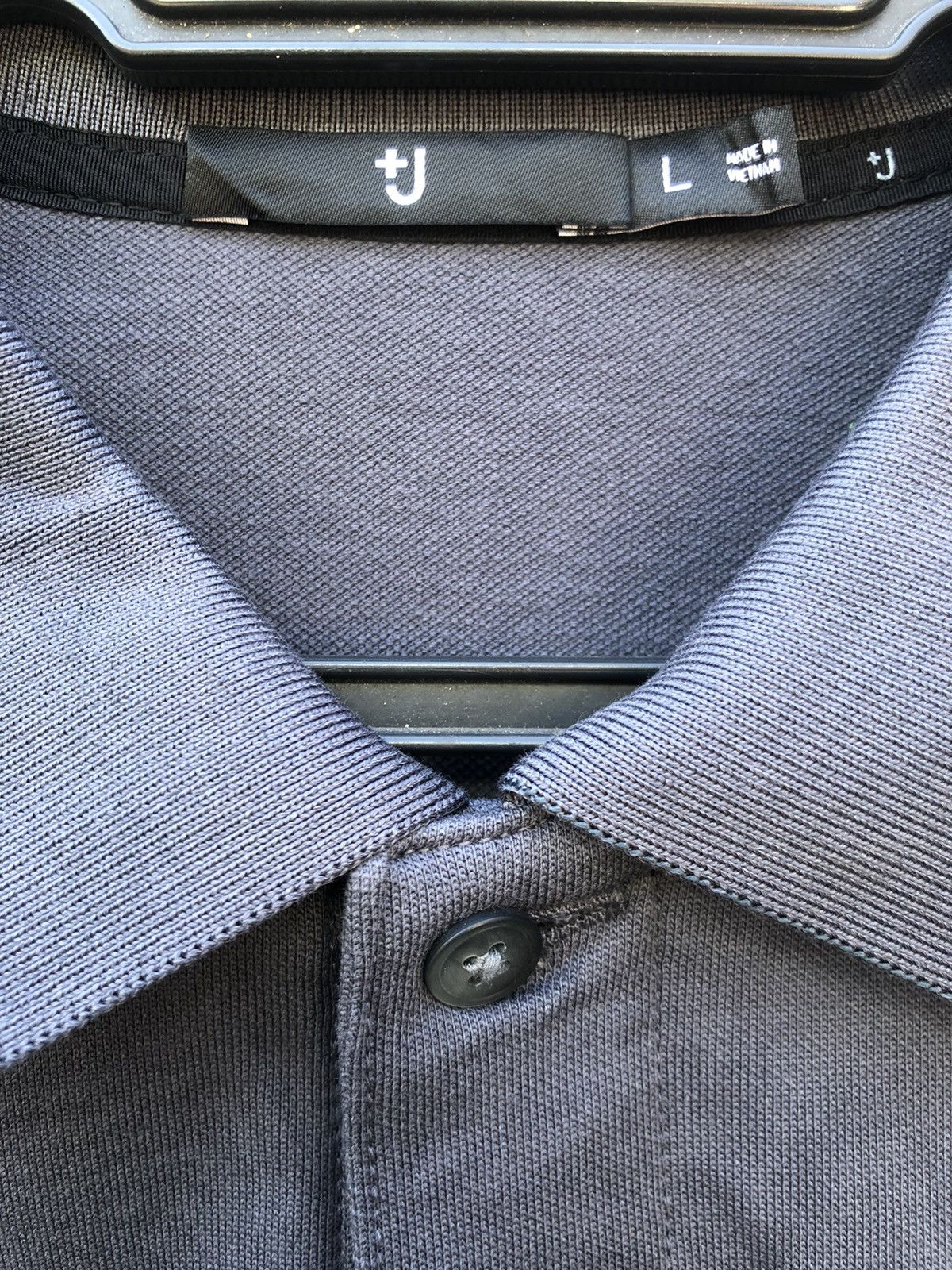 Jil Sander × Uniqlo UNIQLO x +J RELAXED FIT SHORT-SLEEVE POLO SHIRT Size US L / EU 52-54 / 3 - 3 Thumbnail