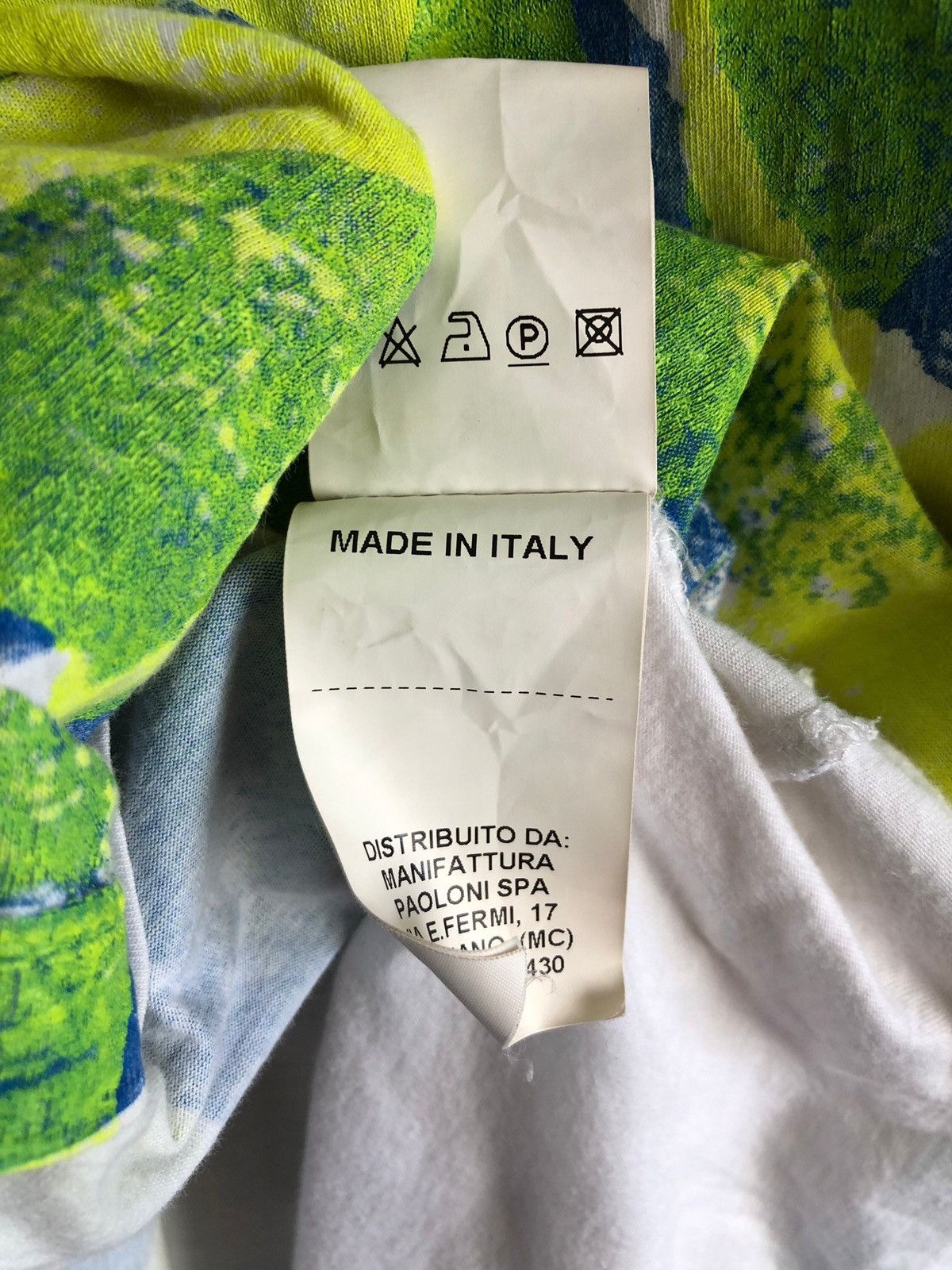 Paoloni water base pop art italian #1438 Size US M / EU 48-50 / 2 - 7 Thumbnail