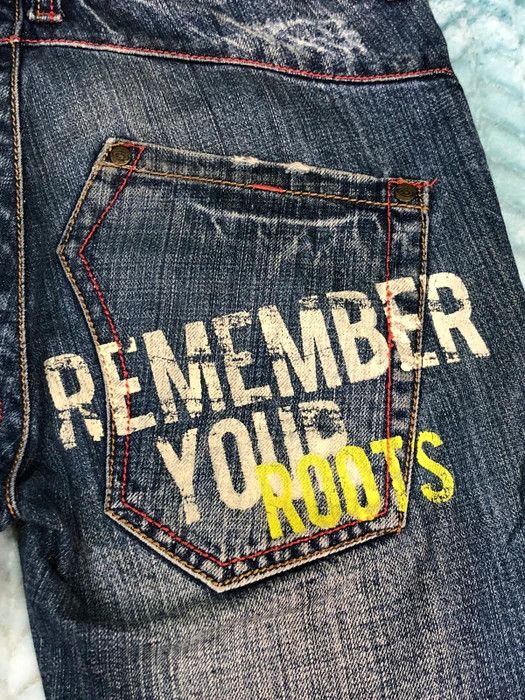 Gotcha × Vintage Special Design Gotcha Surf Style Distress Jeans Size US 32 / EU 48 - 3 Thumbnail