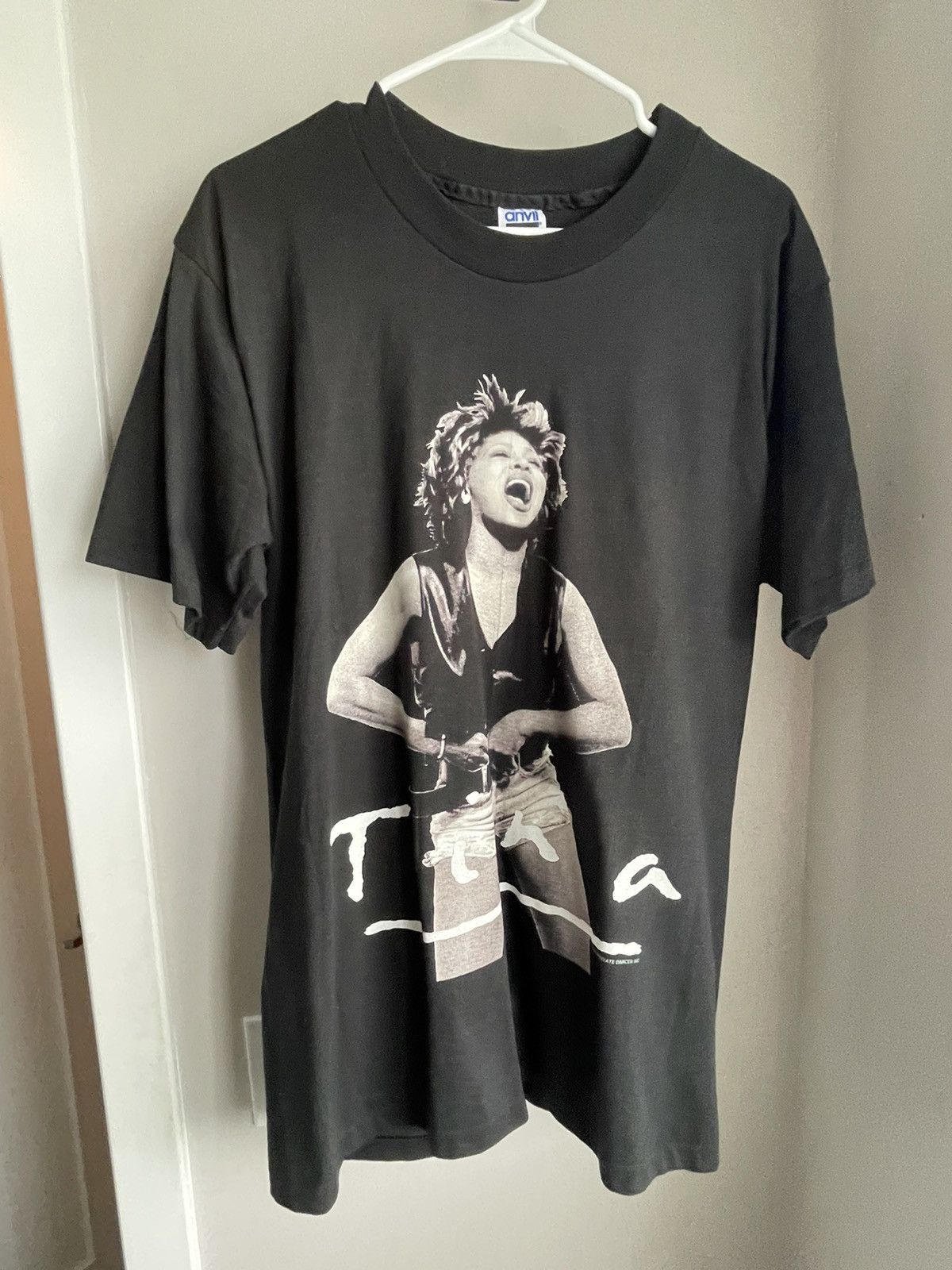 1993 90s TINA TURNER WHAT´S LOVE ? TOUR 93 Tシャツ L (N-6-22)-