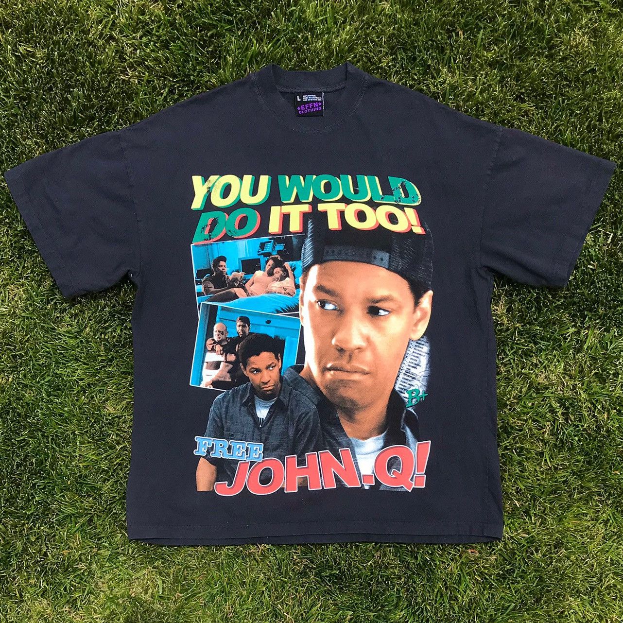 Effn Clpthing 90's inspired Denzel cheapest Washington