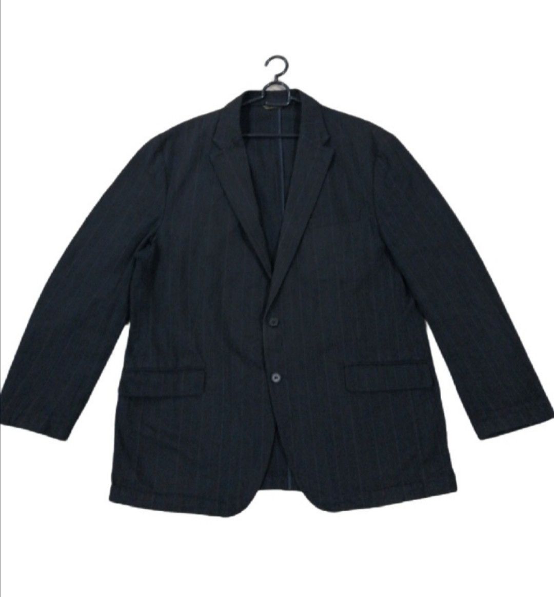 Yohji Yamamoto 🔥Against All Risk YOHJI YAMAMOTO Buttons Up Striped Jacket Size US L / EU 52-54 / 3 - 2 Thumbnail