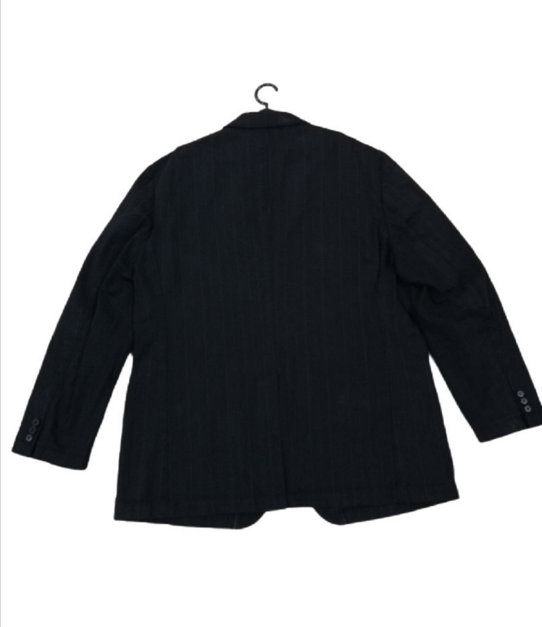 Yohji Yamamoto 🔥Against All Risk YOHJI YAMAMOTO Buttons Up Striped Jacket Size US L / EU 52-54 / 3 - 4 Thumbnail