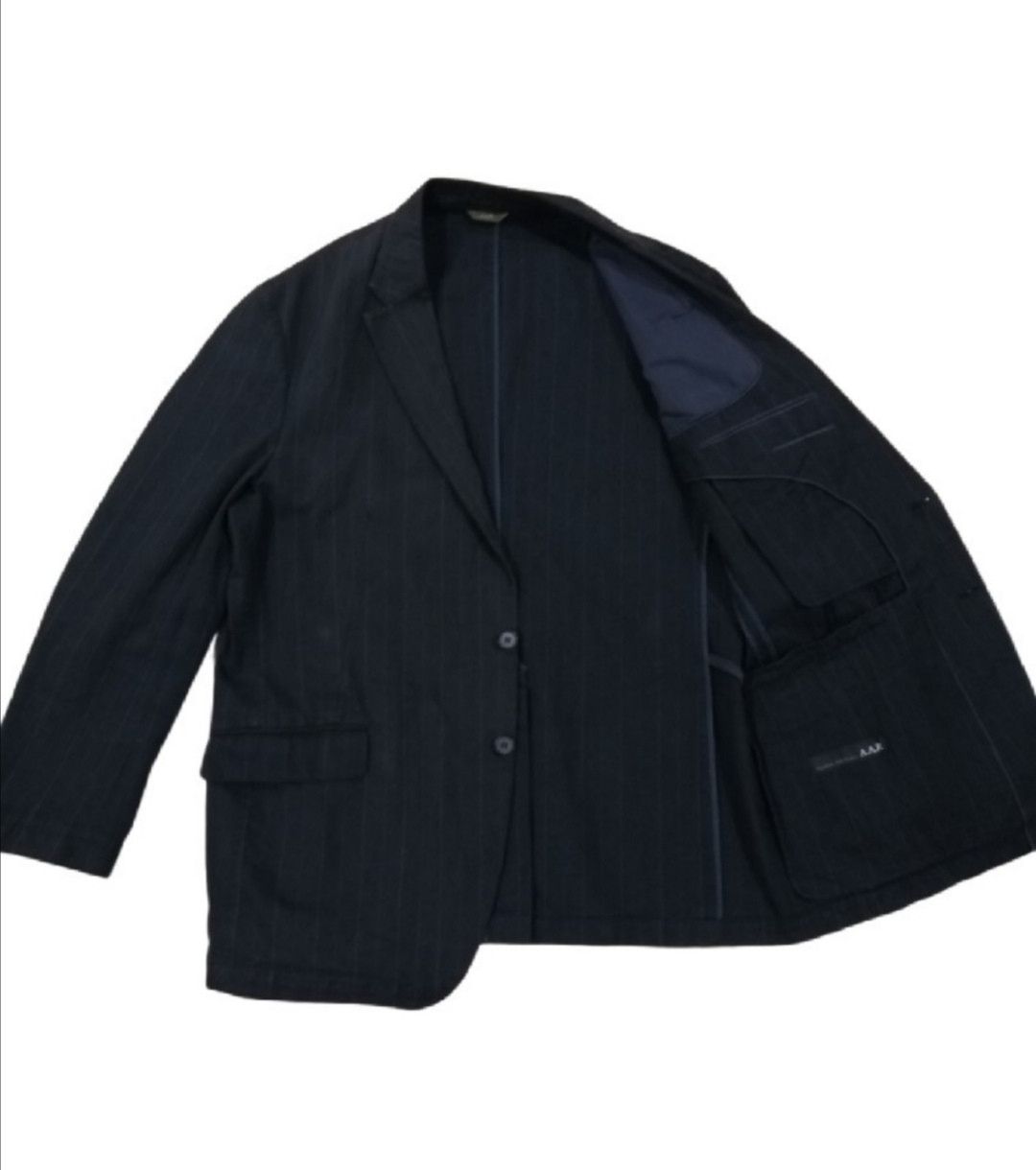 Yohji Yamamoto 🔥Against All Risk YOHJI YAMAMOTO Buttons Up Striped Jacket Size US L / EU 52-54 / 3 - 3 Thumbnail