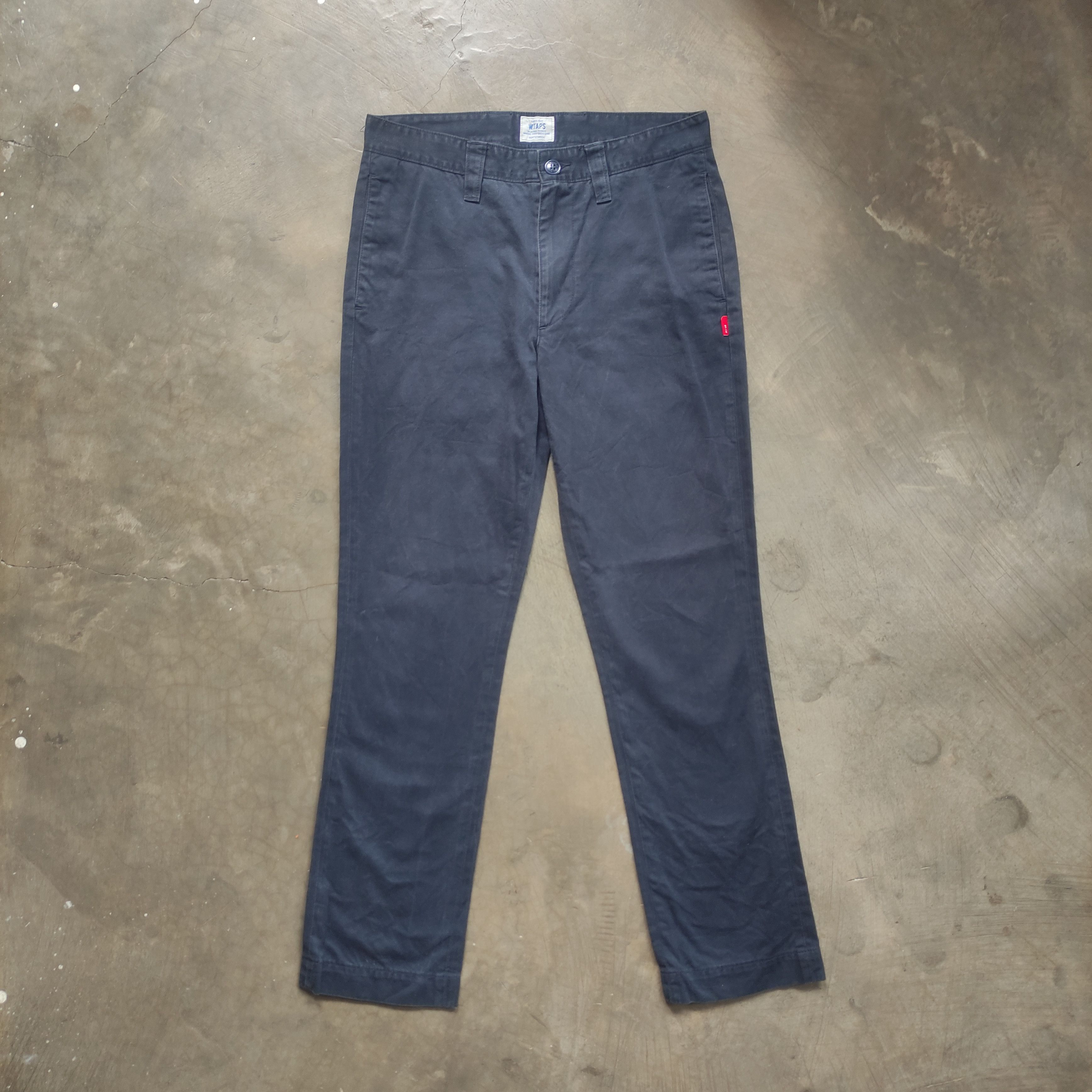 WTAPS KHAKI TIGHT みっともなかっ TROUSERS OD MEDIUM