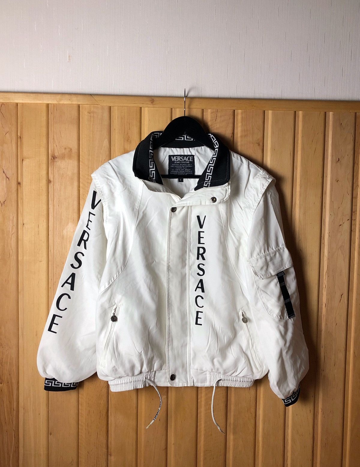 Versace TRANSFORMER JACKET Size US S / EU 44-46 / 1 - 1 Thumbnail