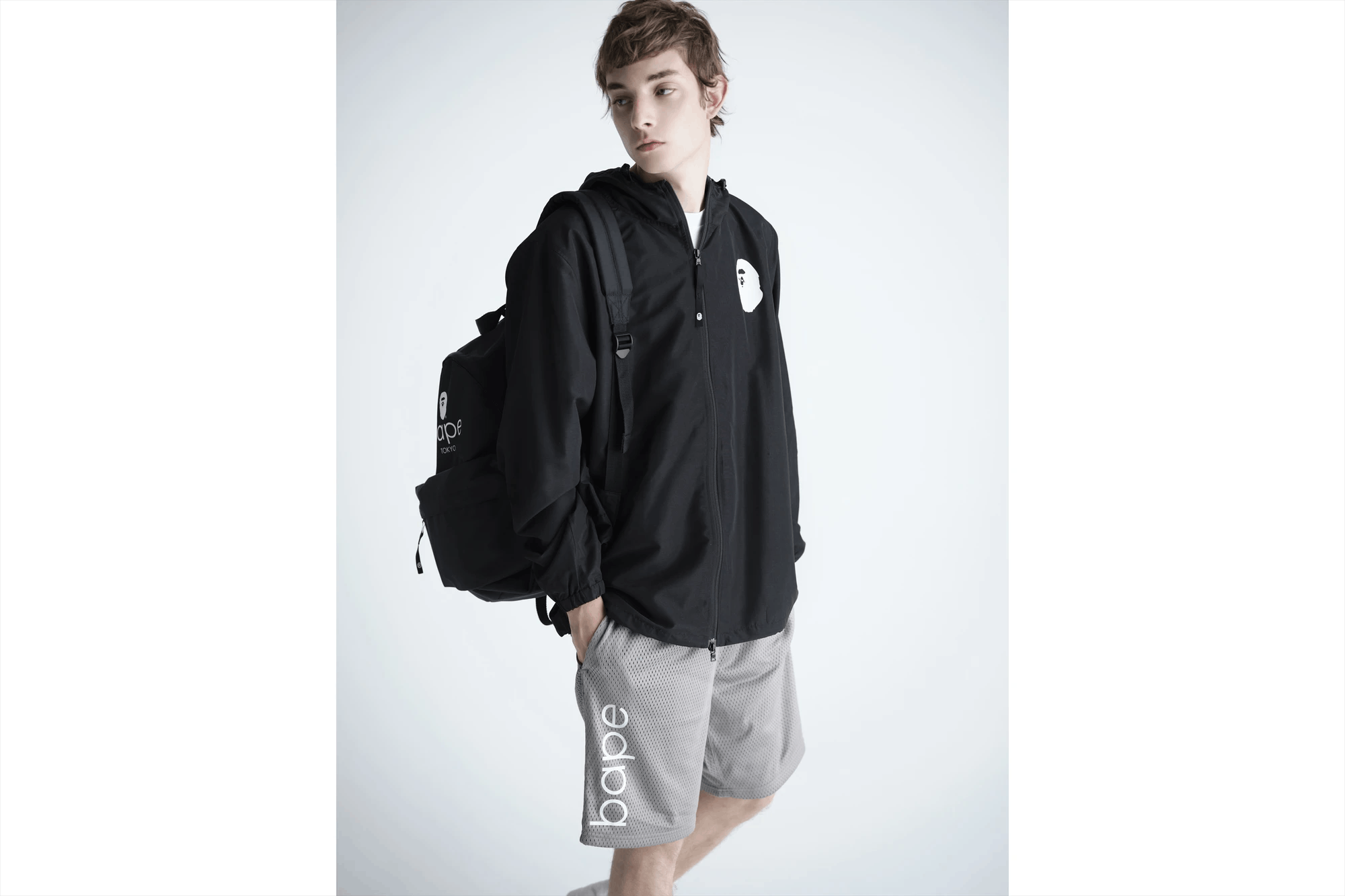 Bape (3XL) BAPE Summer Training Club Windbreaker Black Size US XXL / EU 58 / 5 - 4 Thumbnail
