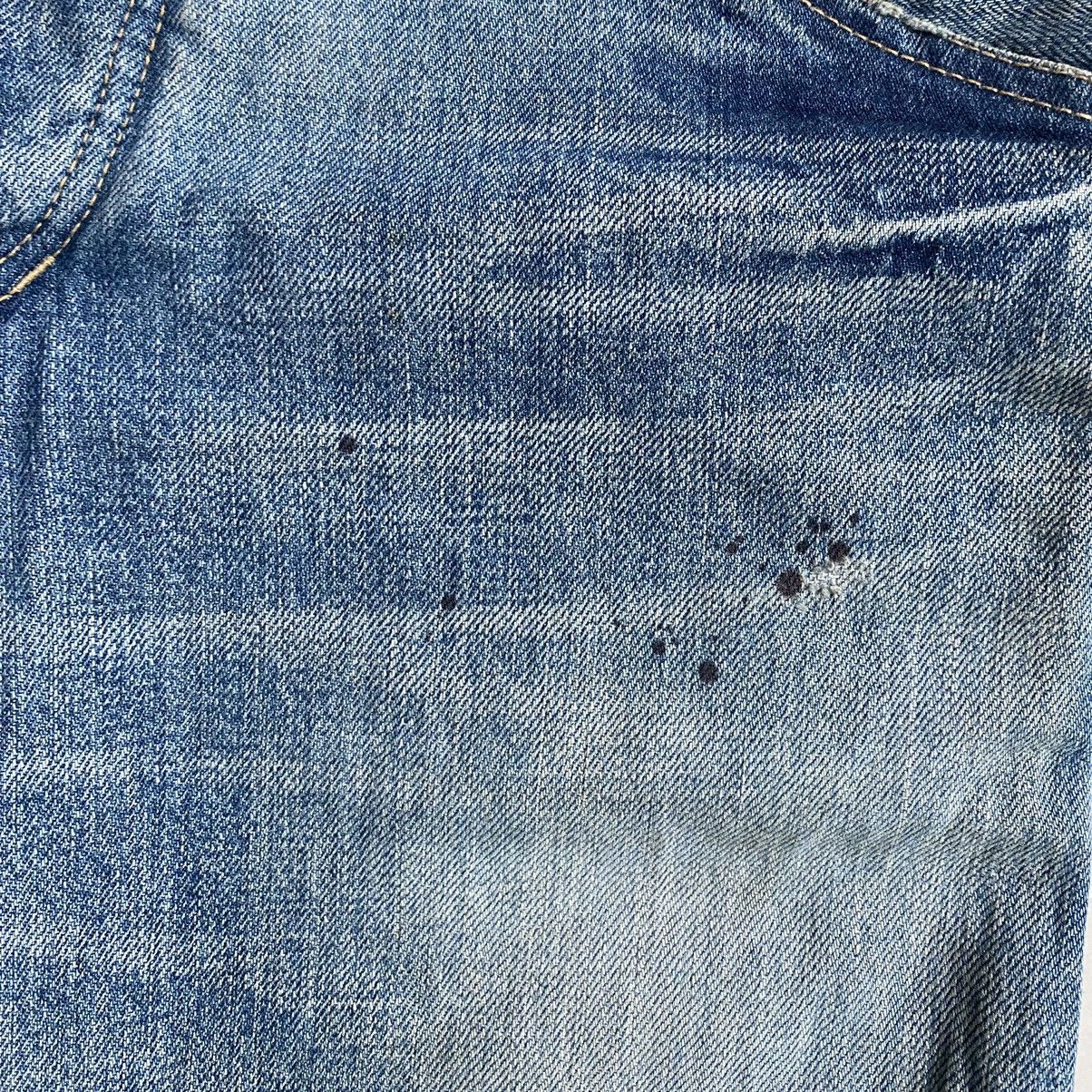 Attachment × Kazuyuki Kumagai Attachment Color Splash Ripped Knee Jeans Size US 30 / EU 46 - 4 Thumbnail