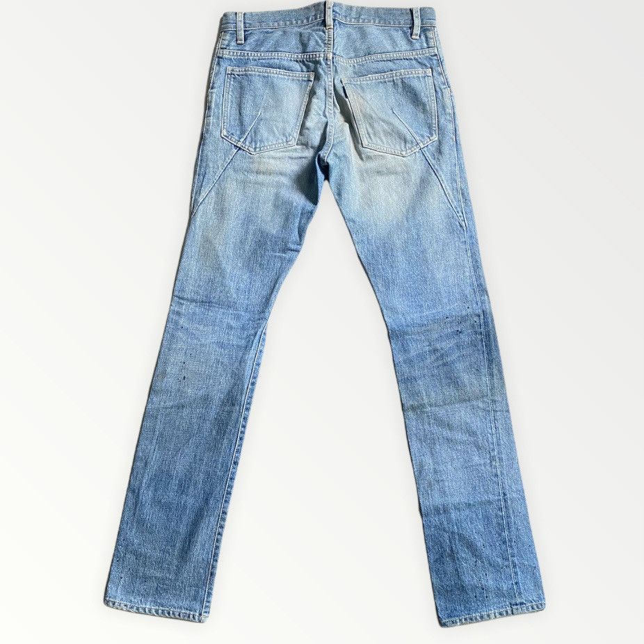Attachment × Kazuyuki Kumagai Attachment Color Splash Ripped Knee Jeans Size US 30 / EU 46 - 3 Thumbnail