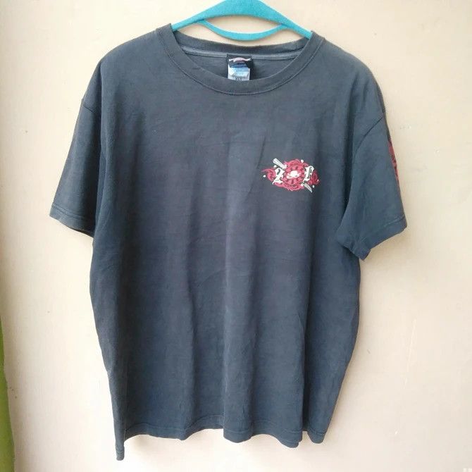 If Six Was Nine 🔥 ZERO FIGHTER FUDEMAE Sunfaded 07 TEE Size US XL / EU 56 / 4 - 4 Thumbnail