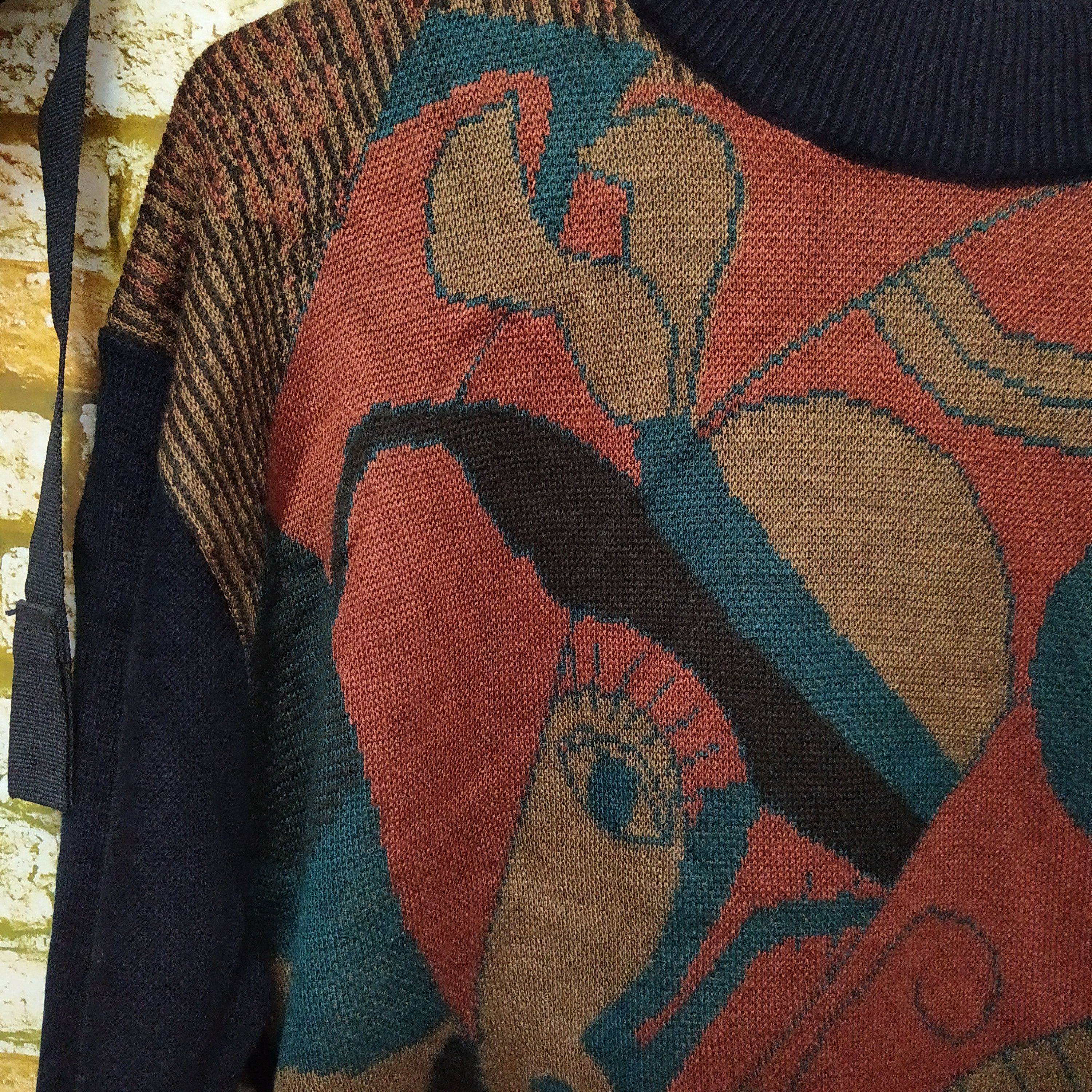 Designer EDNA PICASSO ART KNITWEAR (D49) Size US M / EU 48-50 / 2 - 3 Thumbnail