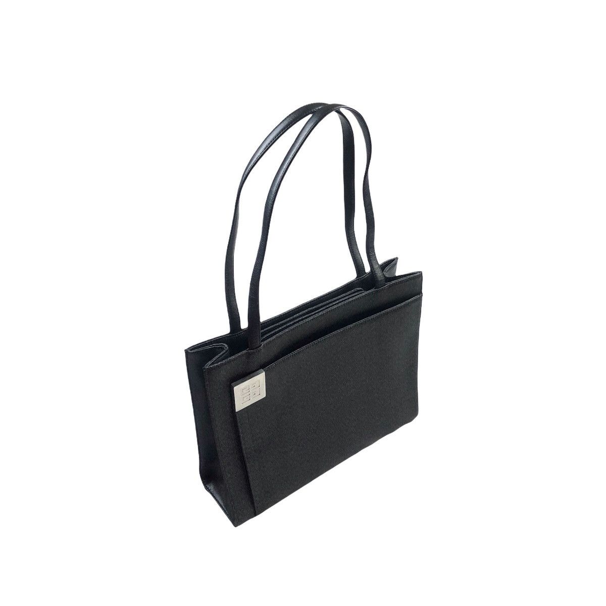 Givenchy Givenchy Gray Coated Canvas Tote Bag Size ONE SIZE - 5 Thumbnail