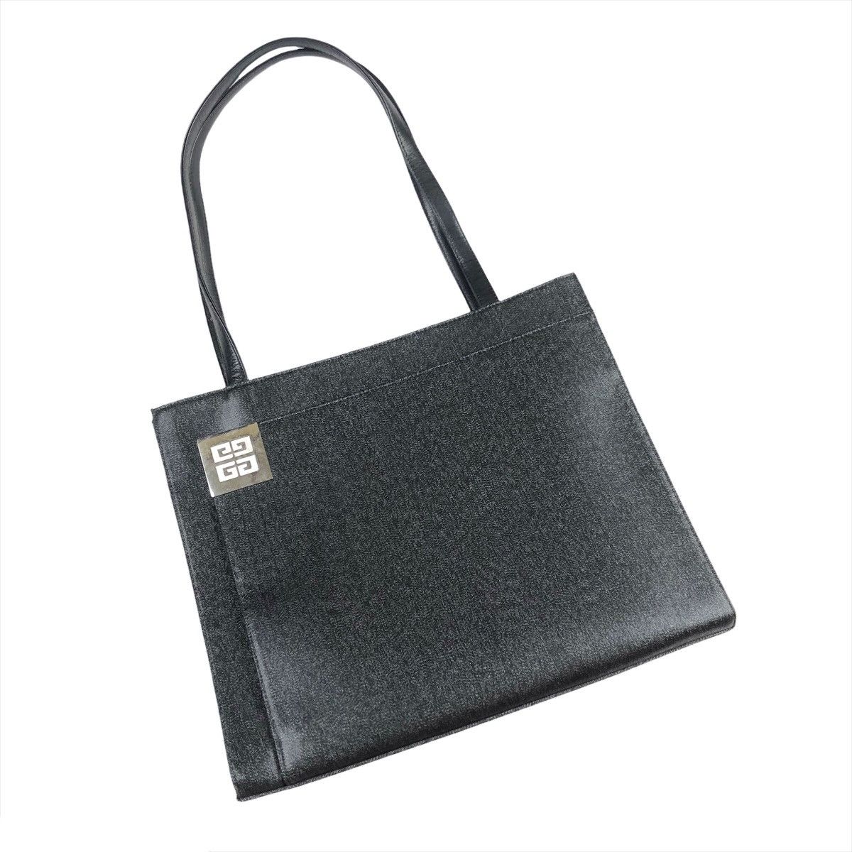 Givenchy Givenchy Gray Coated Canvas Tote Bag Size ONE SIZE - 2 Thumbnail