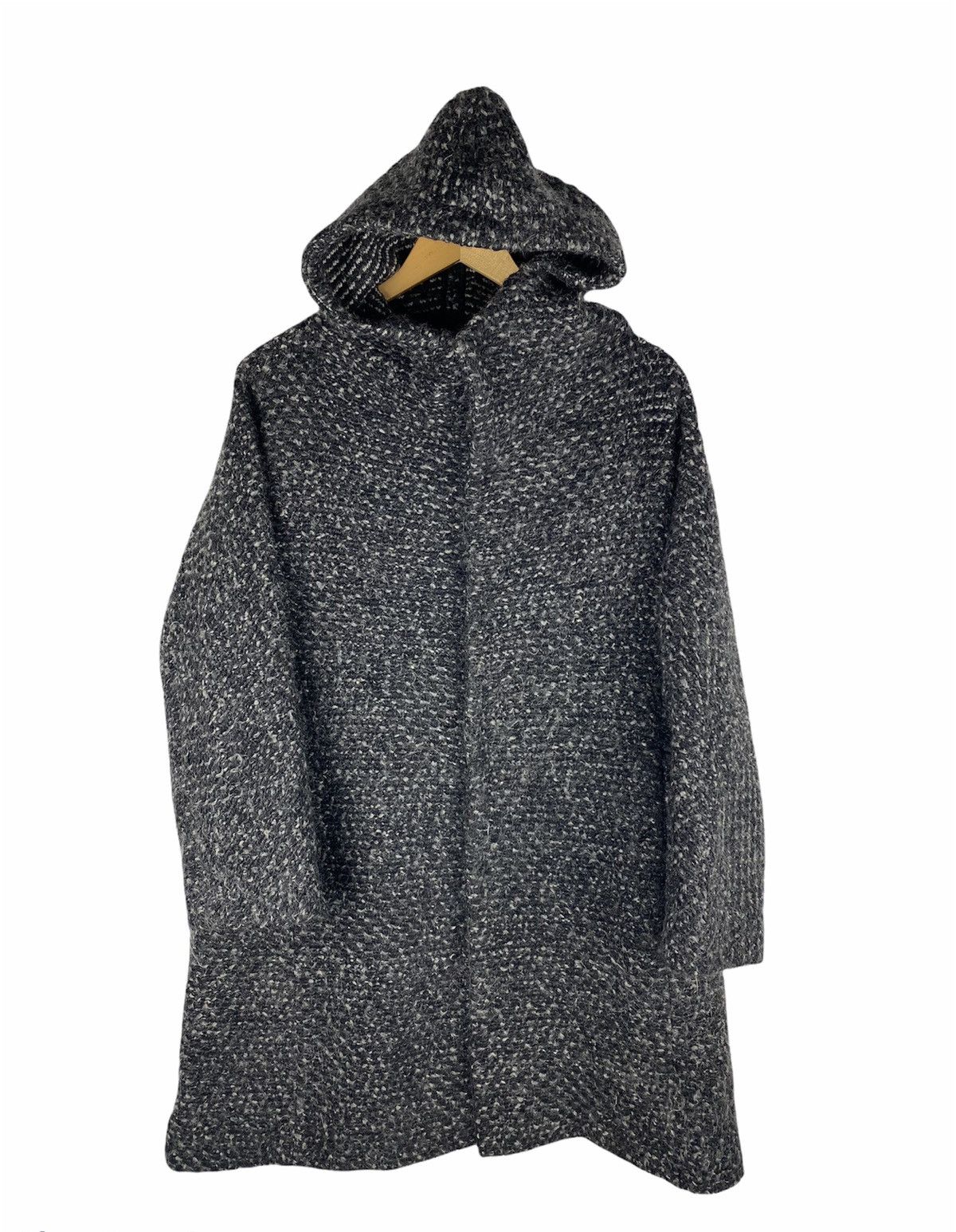 Issey Miyake MOHAIR OVERJACKET BY ISSEY MIYAKE Size US M / EU 48-50 / 2 - 1 Thumbnail