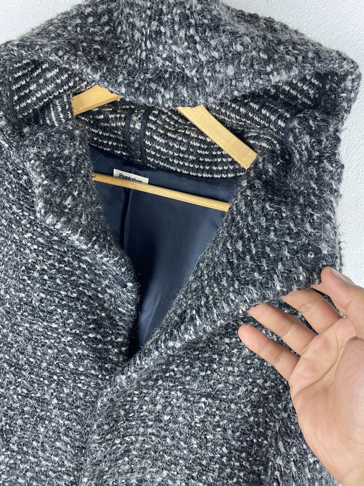 Issey Miyake MOHAIR OVERJACKET BY ISSEY MIYAKE Size US M / EU 48-50 / 2 - 7 Thumbnail