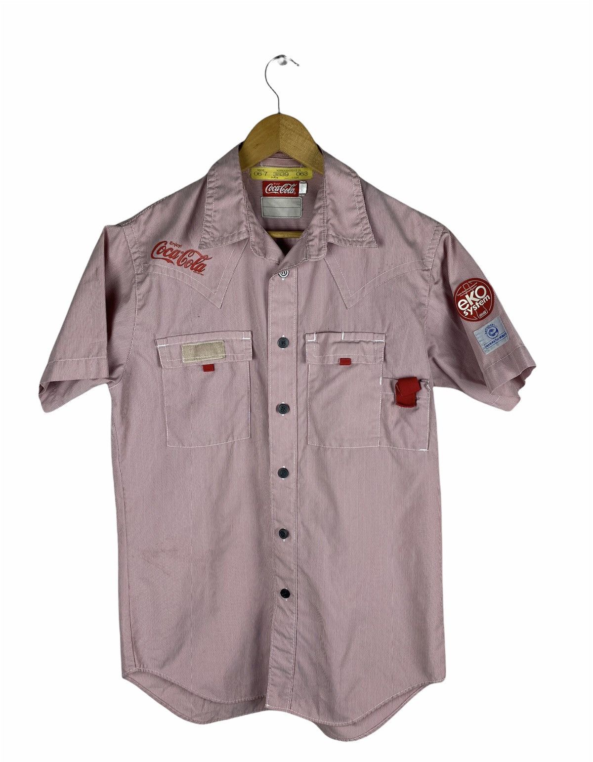 Coca Cola × Vintage COCA COLA BUTTON UPS SHIRTS RACING DESIGN Size US L / EU 52-54 / 3 - 2 Thumbnail